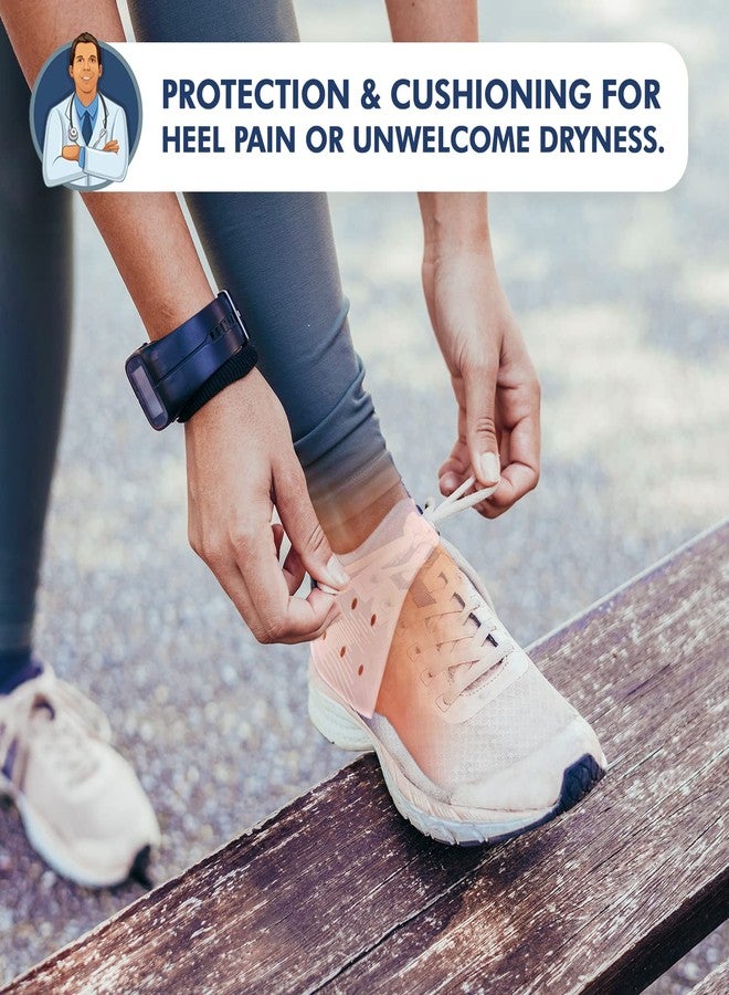 Dr. Frederick's Original Gel Heel Guards - 4 ct - Soft Heel Protectors for Plantar Fasciitis, Spur Pain & Gout - Comfortable Inserts for Shoes - Image 4